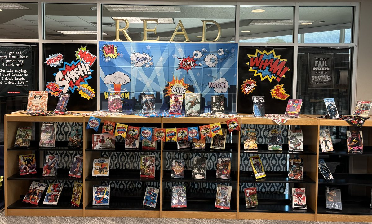 SWISDLibraries's tweet photo. The @swisd_swhs library is all set to welcome our amazing students! From new books to cozy reading spots, we’ve got everything you need to dive into your next adventure. Let’s make this year one for the books! #SWISDLibraries #BacktoSchool https://t.co/dPx0JUzw7u