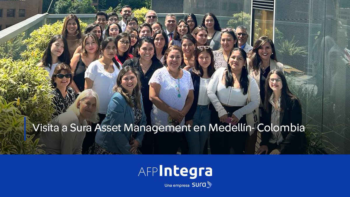 Estudiantes de la <a href="/UPCedu/">UPC</a> finalizaron la #CatedraIntegra 2024-I con interesantes ponencias. Además, acudieron a nuestras oficinas en Lima y algunos tuvieron la oportunidad de visitar las oficinas de #SuraAssetManagement en Medellín, Colombia. ✈️🇨🇴

Conoce más aquí ⬇️