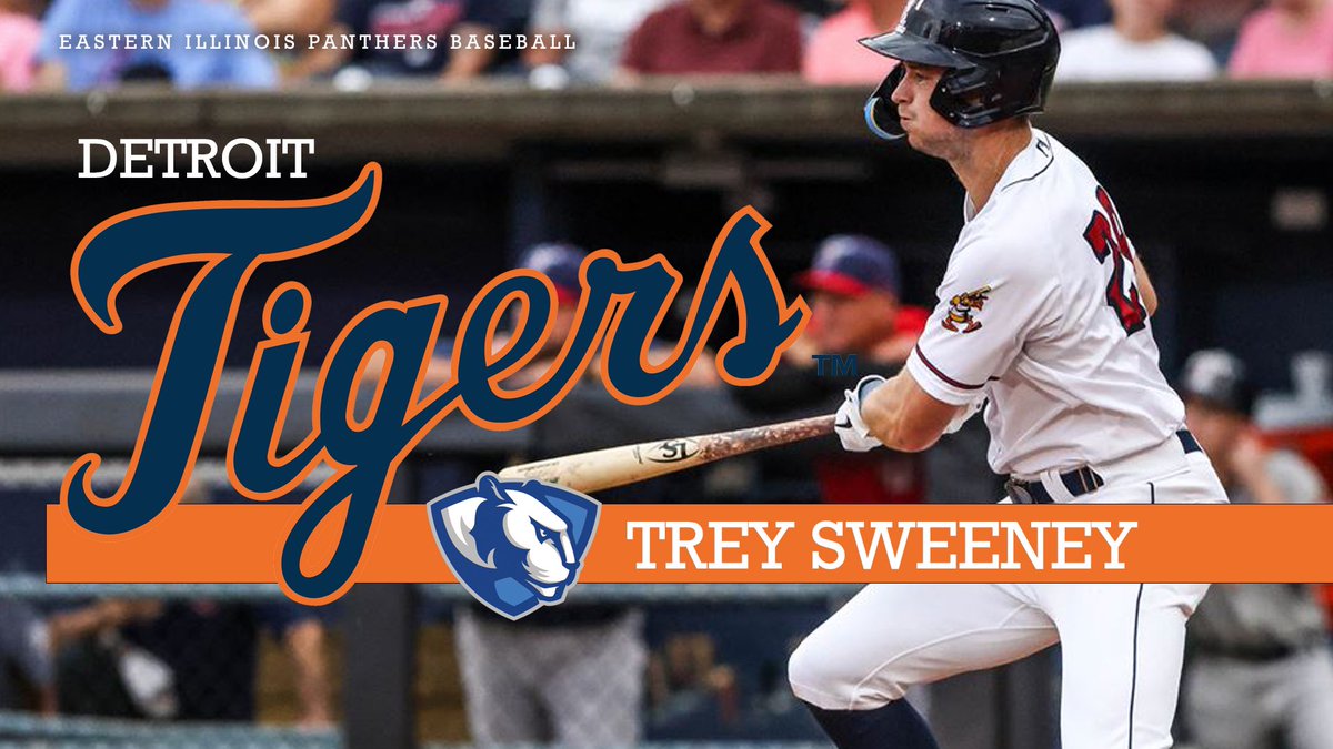 Eastern Illinois Athletics (@eiu_panthers) on Twitter photo Former <a href="/EIU_Baseball/">EIU Baseball</a> player Trey Sweeney has been called up to the Majors by the Detroit Tigers.
When he makes his debut, Sweeney will be the 13th former Panther to play in the Big Leagues and first with the Tigers.
Release⚾️👀⬇️
eiupanthers.com/news/2024/8/16… Former <a href="/EIU_Baseball/">EIU Baseball</a> player Trey Sweeney has been called up to the Majors by the Detroit Tigers.
When he makes his debut, Sweeney will be the 13th former Panther to play in the Big Leagues and first with the Tigers.
Release⚾️👀⬇️
eiupanthers.com/news/2024/8/16…