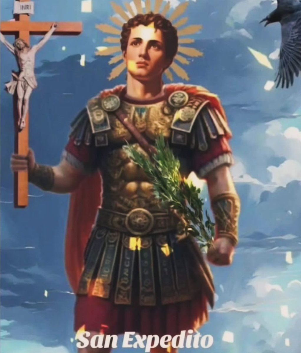 Milagroso San Expedito! Hoy mis oraciones mas profundas van dirigidas a ti que escuchas mis necesidades y conoces las preocupaciones que habitan en mi corazón! Hoy mas que nunca, te pido tu ayuda y confío en que abrirás los caminos a la solución de mis problemas!  Amen 🙏🏻