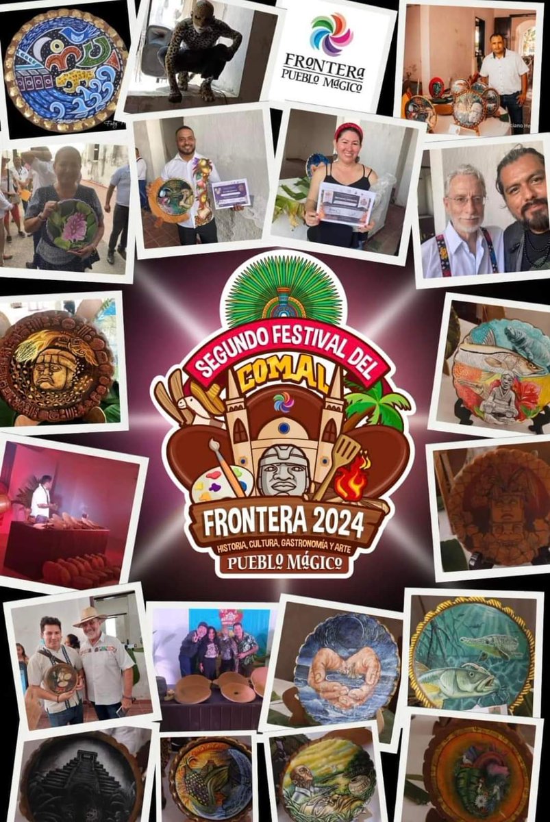 Turismo_Tabasco's tweet photo. Celebremos el arte, la tradición, las gastronomía y la cultura en el Festival del Comal "Frontera Pueblo Mágico"

Muchas sorpresas preparadas para ti en la #RutaPantanos los días 17 y 18 de agosto en la Antigua Aduana y el Parque Central.

#VíveloEsTabasco
#TabascoMemorable https://t.co/qHAL4vxeKV