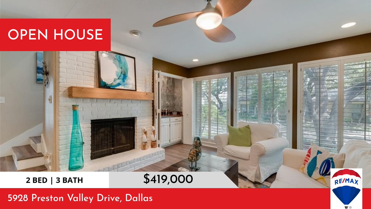 New Price!! Take a look before it's gone. Feel free to call or text with any questions at (214) 697-0373 📱! Open house: August 17th from 2:00-4:00 PM.

"Come To Dallas!"
I can help you buy, sell or invest
#DallasRealEstate #D... homeforsale.at/5928_PRESTON_V…