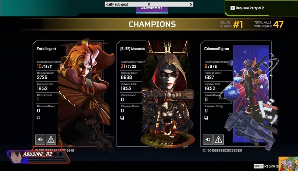 abusing_r2's tweet image. #1 mirage plays ash! Banger for the tube @PlayApex