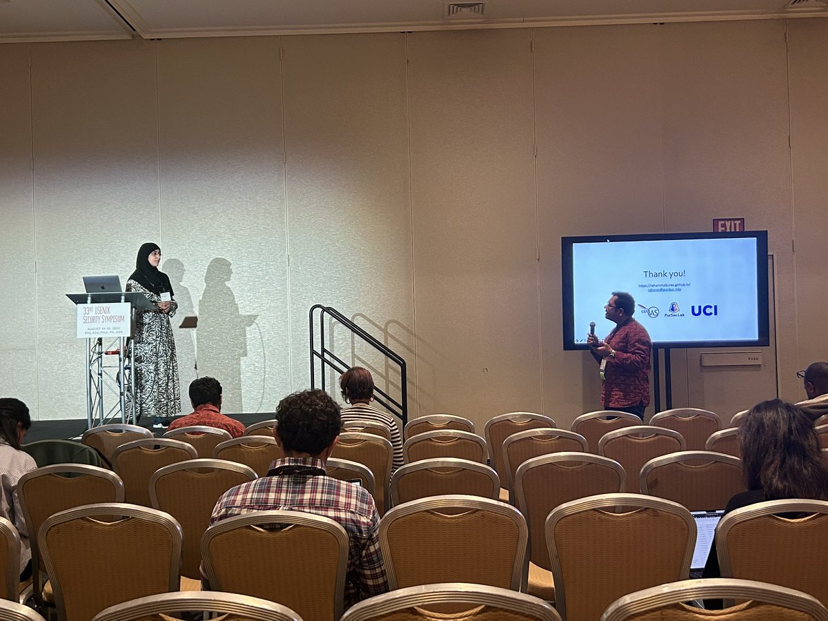 <a href="/RehamAburas/">Reham Mohamed Aburas</a>, who is joining <a href="/AUSharjah/">American University of Sharjah</a> as an assistant professor presented her work on #darkpatterns in Apple’s App Tracking Transparency prompts!