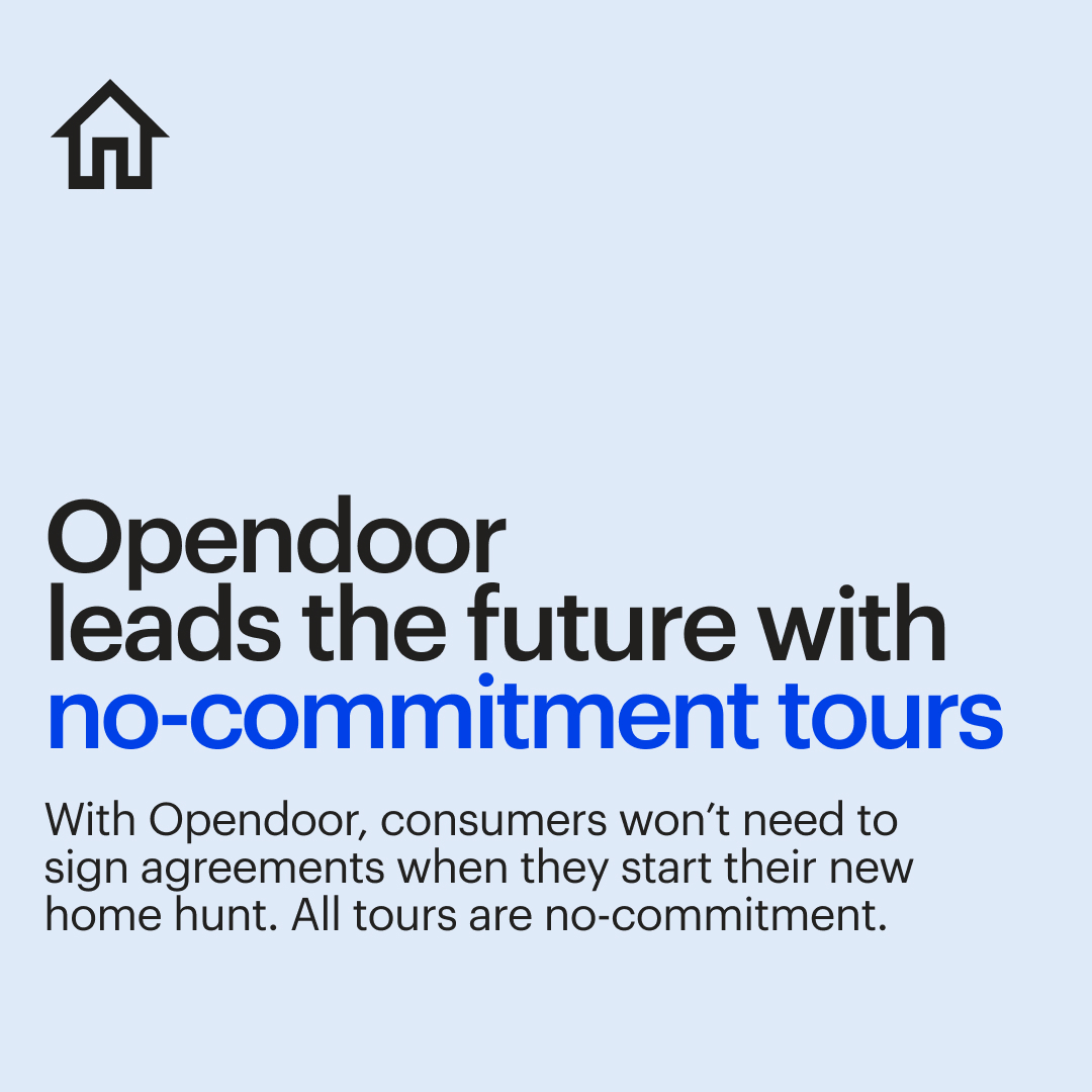 Opendoor (@opendoor) on Twitter photo Today marks changes for the Real Estate industry in America. For us, things stay exactly as they’ve always been: putting the consumer first.
That's why we're dedicated to removing the complexity and uncertainty of buying or selling a home. Read more below. Today marks changes for the Real Estate industry in America. For us, things stay exactly as they’ve always been: putting the consumer first.
That's why we're dedicated to removing the complexity and uncertainty of buying or selling a home. Read more below.