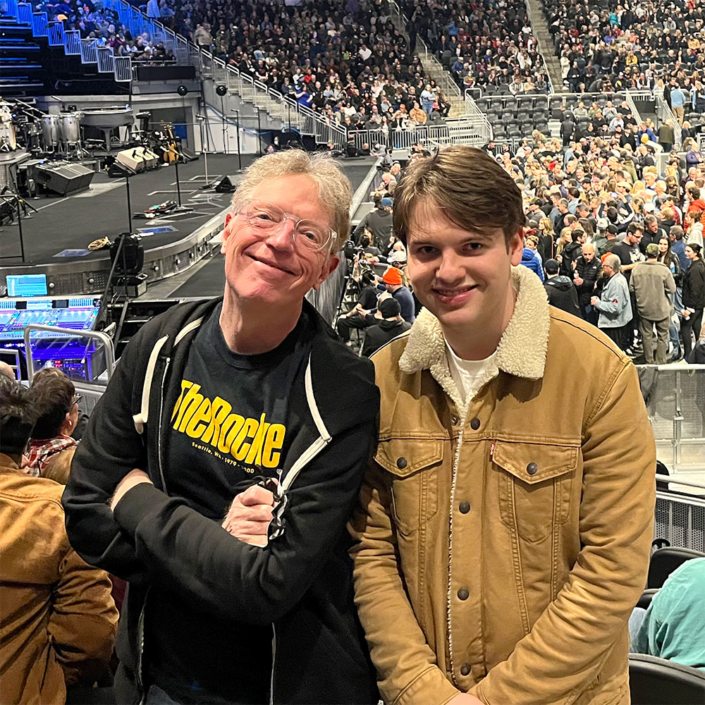 Backstreets Magazine (@backstreetsmag) on Twitter photo The late Charles R. Cross with his son Ashland at Seattle's Climate Pledge Arena, to see <a href="/springsteen/">Bruce Springsteen</a> together on 2/27/23. This night, back where Backstreets began, prompted Charley's final "On the Backstreets" column, which we share here: backstreets.com/news.html The late Charles R. Cross with his son Ashland at Seattle's Climate Pledge Arena, to see <a href="/springsteen/">Bruce Springsteen</a> together on 2/27/23. This night, back where Backstreets began, prompted Charley's final "On the Backstreets" column, which we share here: backstreets.com/news.html