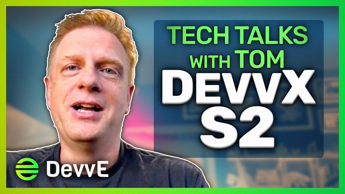 DevveEcosystem's tweet image. In just a couple of hours Austin and Tom get together on our YouTube for a special Tech Talk 🎙️

If you want to discover what makes DevvX a one-of-a-kind chain, you gotta tune in 😉

youtube.com/live/CAoj5jhaa…