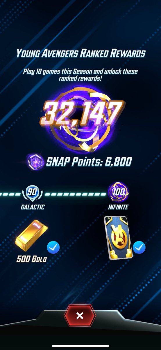 comatose_gamer's tweet photo. Hit infinite in #MarvelSnap a bit late (been blasting S5 of D4) using numerous decks but mainly Destroy Wiccan with one of my favorite splits 💜
@SnapDecks @SnapVariants #SnapDecks #SnapVariants https://t.co/HJ2S7oZsWe