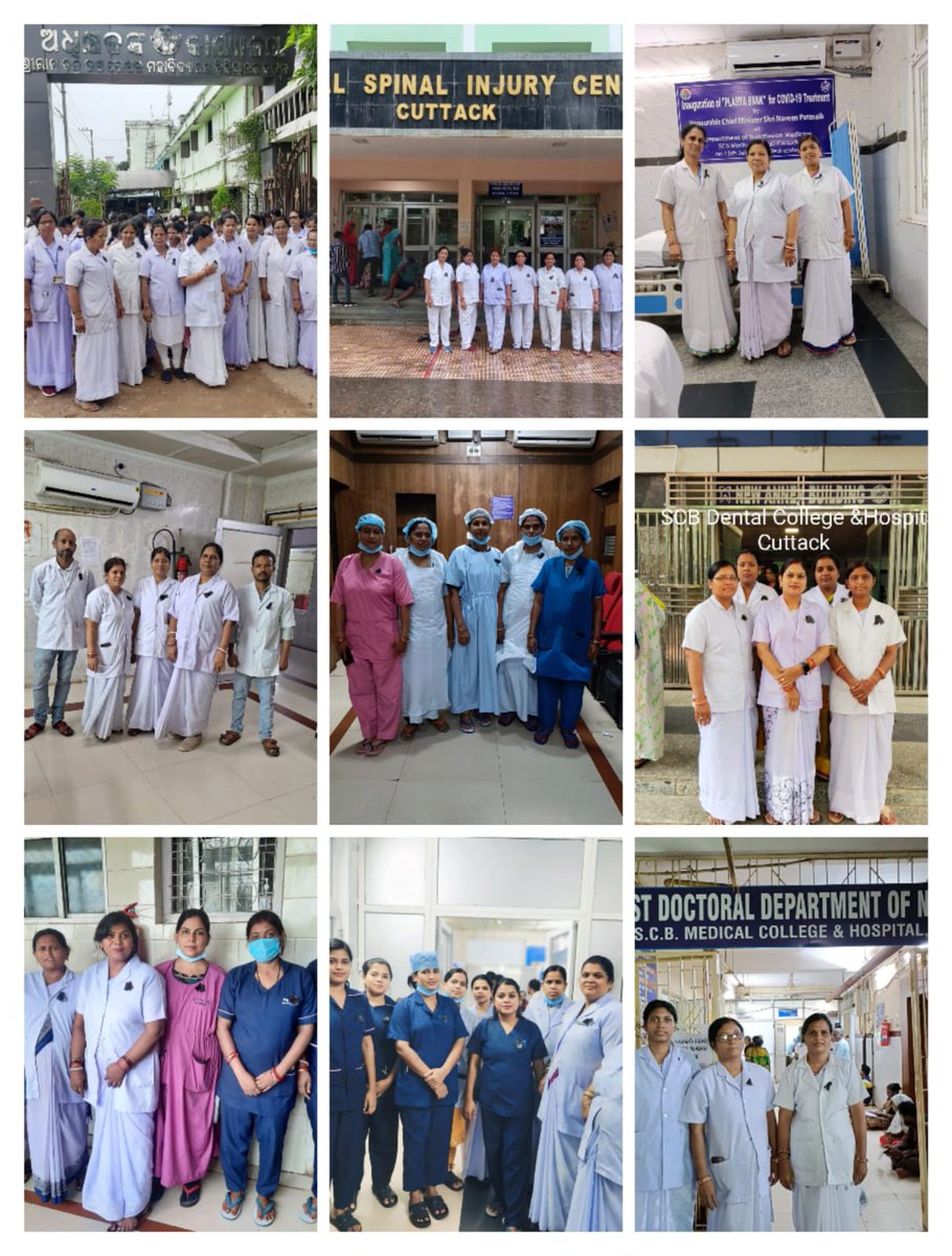 oneabbsr's tweet photo. Nursing Officers' protest accross the State entered its 3rd day. 
We request our Hon'ble CM Sir and Hon'ble Minister Sir @HFWOdisha to consider 10point charter of genuine demands of Nursing Officers at the earliest.
@PMOIndia @narendramodi
@CMO_Odisha @MohanMOdisha
@MahalingMukesh @HFWOdisha
@KVSinghDeo1 @PravatiPOdisha 
@Naveen_Odisha 
@nhmodisha 
@kanak_news @NandighoshaTV @otvnews @otvnews @sambad_odisha @timesofindia 
#OdishaCares #Odisha #news #NewsUpdates 
#Bhubaneswar #bbsr #BJP4IND 
#BJP