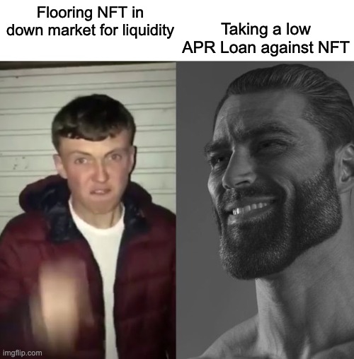 Why Are People Taking NFT Loans? 🤔

Whether you love or hate NFT lending, you can’t deny it’s becoming a go-to option for many collectors—especially those holding high-value NFTs.

But why is this trend picking up steam? Let’s dive in.

NFA, this is just what I've seen. DYOR.