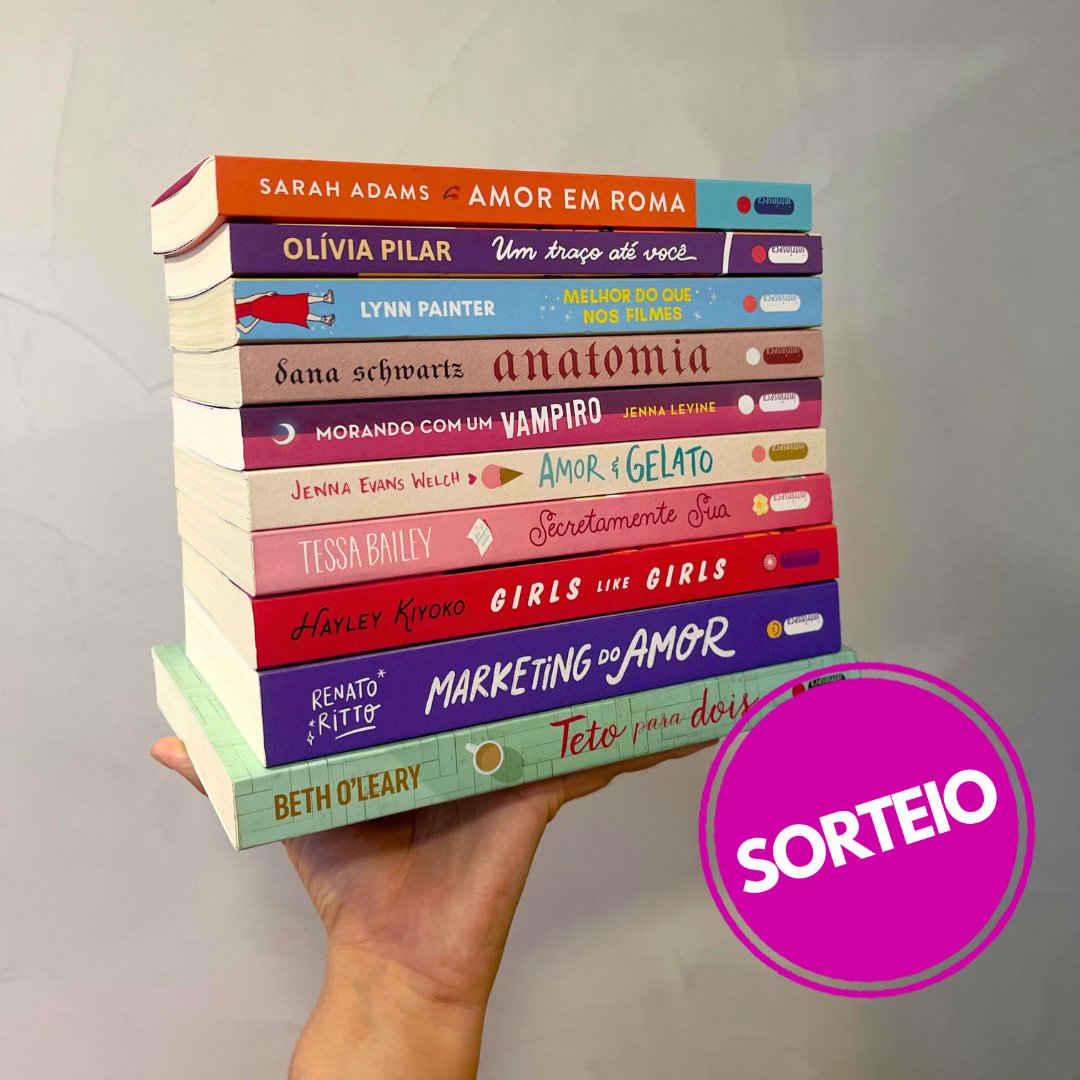 intrinseca's tweet photo. Confira o sorteio da semana com romances perfeitos! 💕

Siga o nosso perfil, dê RT neste post PUBLICAMENTE e preencha o formulário:
https://t.co/IzvMmuegwW

O resultado será anunciado no dia 20/08, terça-feira. Boa sorte! https://t.co/8ovbofRhLN
