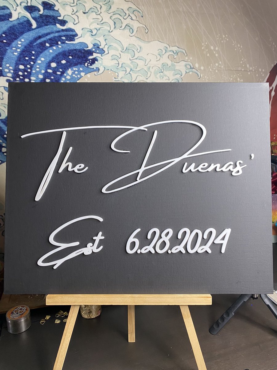 punkieboster259's tweet photo. Hi everyone! DazedDreamzCo is my acrylic &amp; vinyl signage business that takes your dreamz and turns them into art reality!!! Essentials for your home, business, wedding &amp; events!! Follow me on IG @DazedDreamzCo 💕✨

#acrylicart #SmallBusiness #acrylicsignage #laserart https://t.co/Ng0CGLbjjW