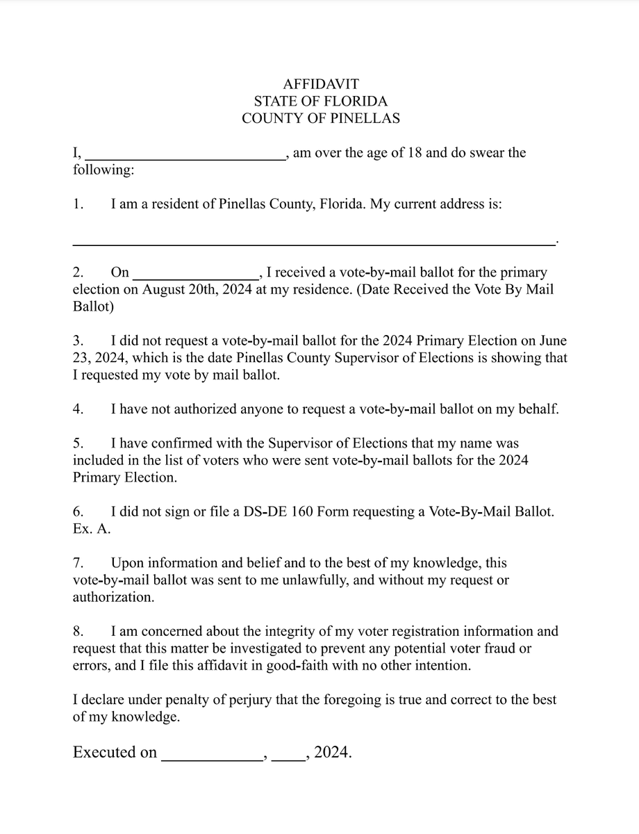 immutablechrist's tweet image. @Scribd why did you remove the following document for the public to view? 

It was only a template for an affidavit to report ACTUAL election crimes... I emailed support but no response...?

But I still see the document... Why are you blocking this?
#BigTechElectionInterference