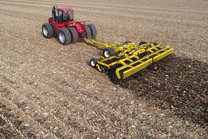 DeltaPowerEquip's tweet photo. This is Pro-Till by @DegelmanInd. The fastest and most versatile piece of tillage equipment you will ever own. Pro-Till shreds heavy fall residue, opens up spring fields, levels ruts, and more! See what Pro-Till we have in stock: https://t.co/y2tYy89miU https://t.co/eF7iRFYk1D