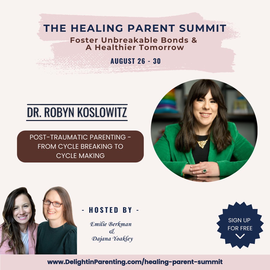 DrKoslowitz's tweet photo. Exciting news! I'm thrilled to be a part of the Healing Parent Summit from August 26-30, 2024. Join me and 20+ experts as we dive into trauma, attachment, reparenting, healing modalities, and raising resilient children. The best part?! It's FREE!

https://t.co/vVA5hemLbl https://t.co/qelbO3UtoF