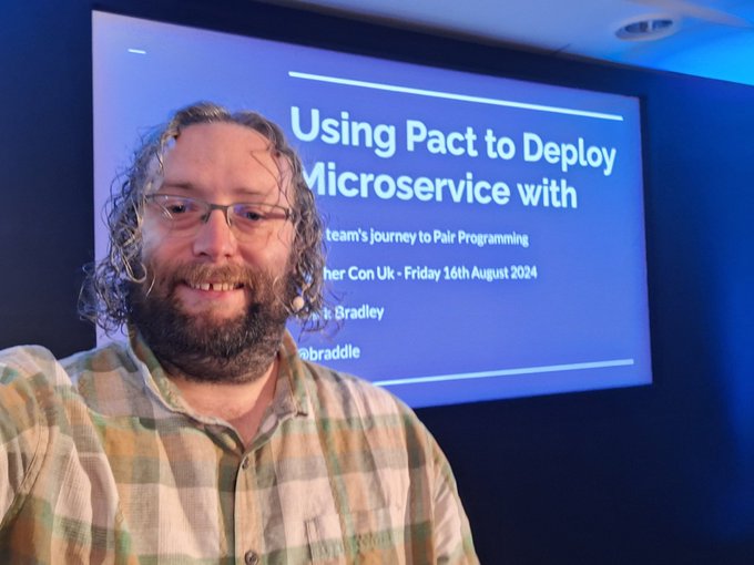 Mark at GopherConUK