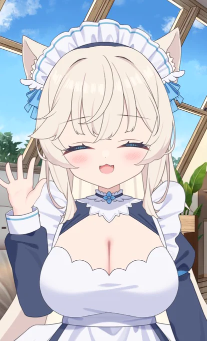 おはよー!台風一過!いっぱい晴れてる! 