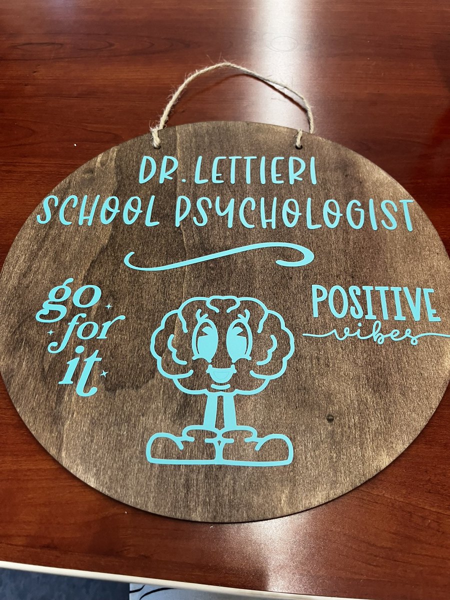The ESY program was so much fun that I barely got the chance to take photos; however, I did take a picture of my beautiful new sign created by our talented students of the ESY Cricut Creations crew! Thank you all for a wonderful summer! #WeAreBethpage #BethpageESY 🦅🩵