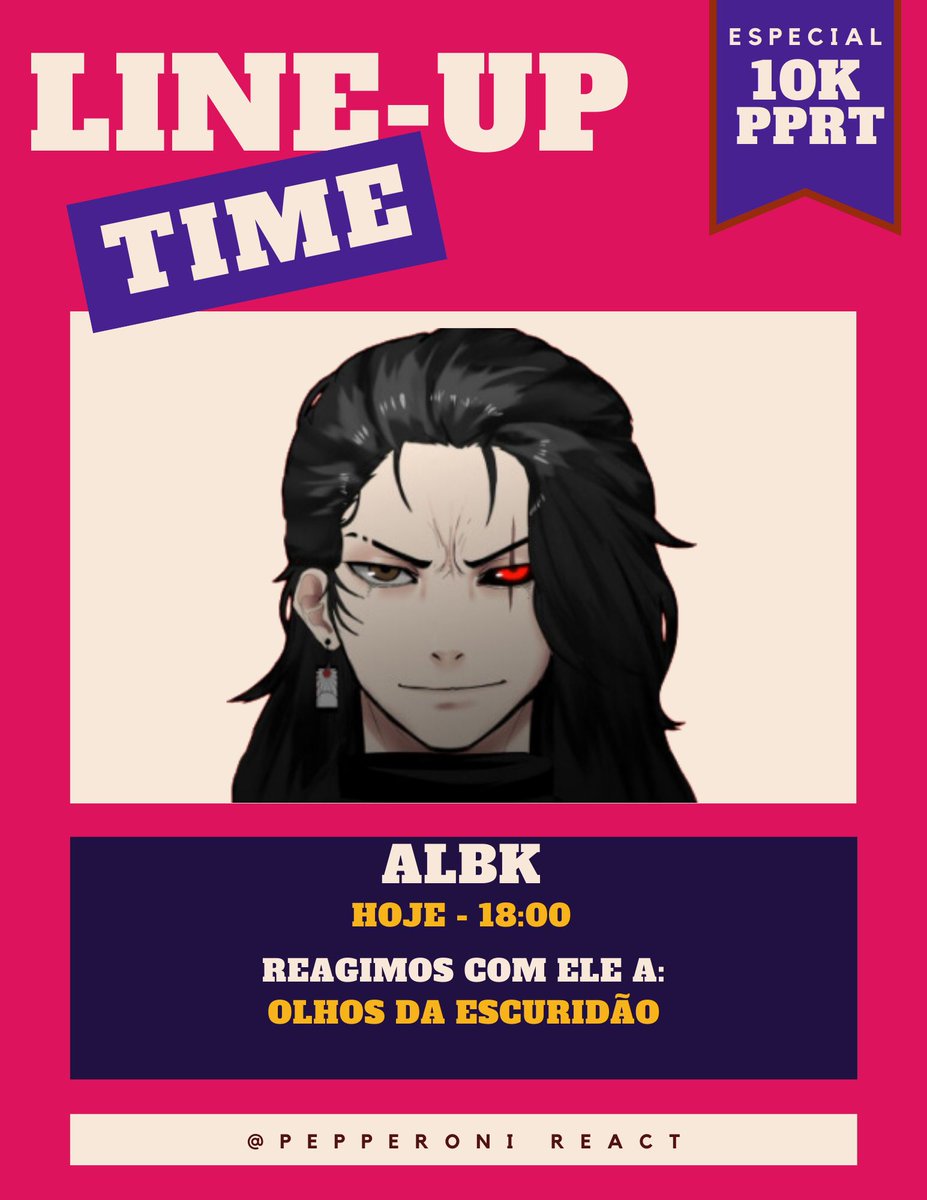 nosso editor upou no canal errado, usem esse tweet pra proferir belas palavras pra eleKKKKKKKKKKKKKKKK

Sai as 21h