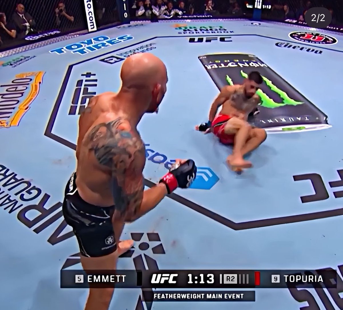 Remember when Josh Emmett KO’d Topuria