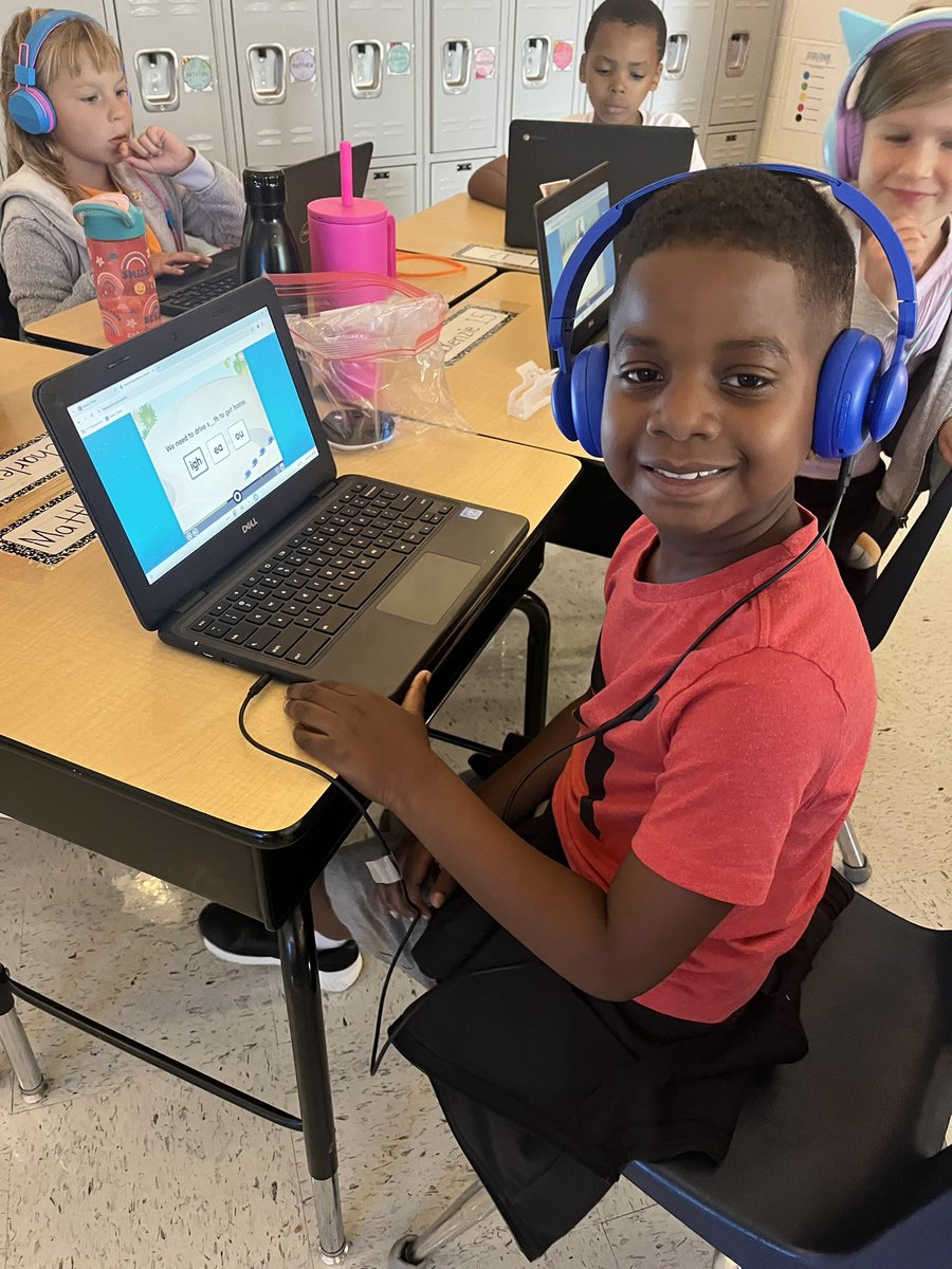 It’s been a busy couple of days in first grade! These kiddos were SO excited to get their very own Chromebooks 💻 <a href="/115ccgs/">Circle Center Grade School</a>
