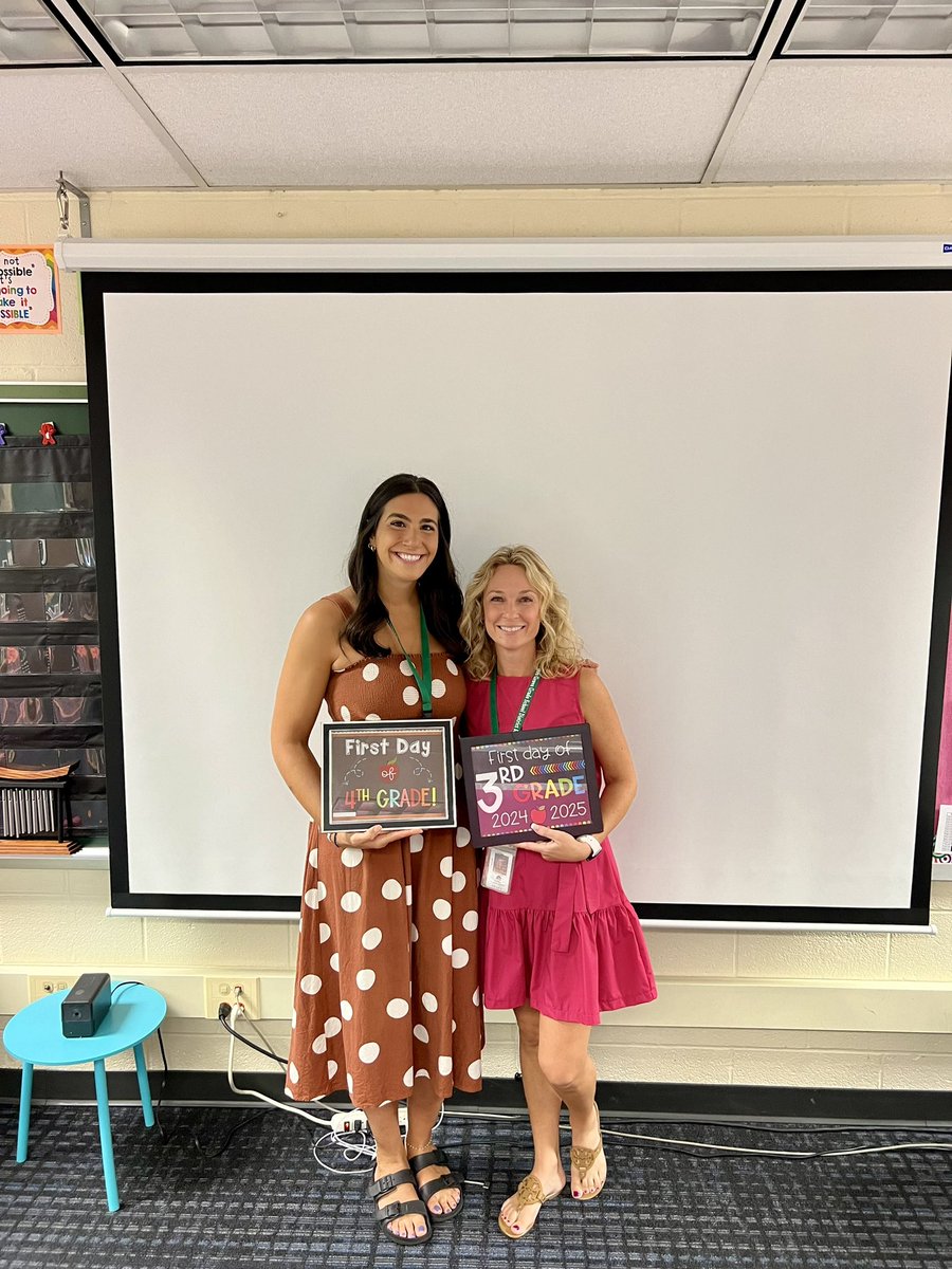 KristinaMelone's tweet photo. First day success! Lucky to work with the most loving teachers I know. 💙💛 #DG58Pride https://t.co/cmO8Kbxuqt