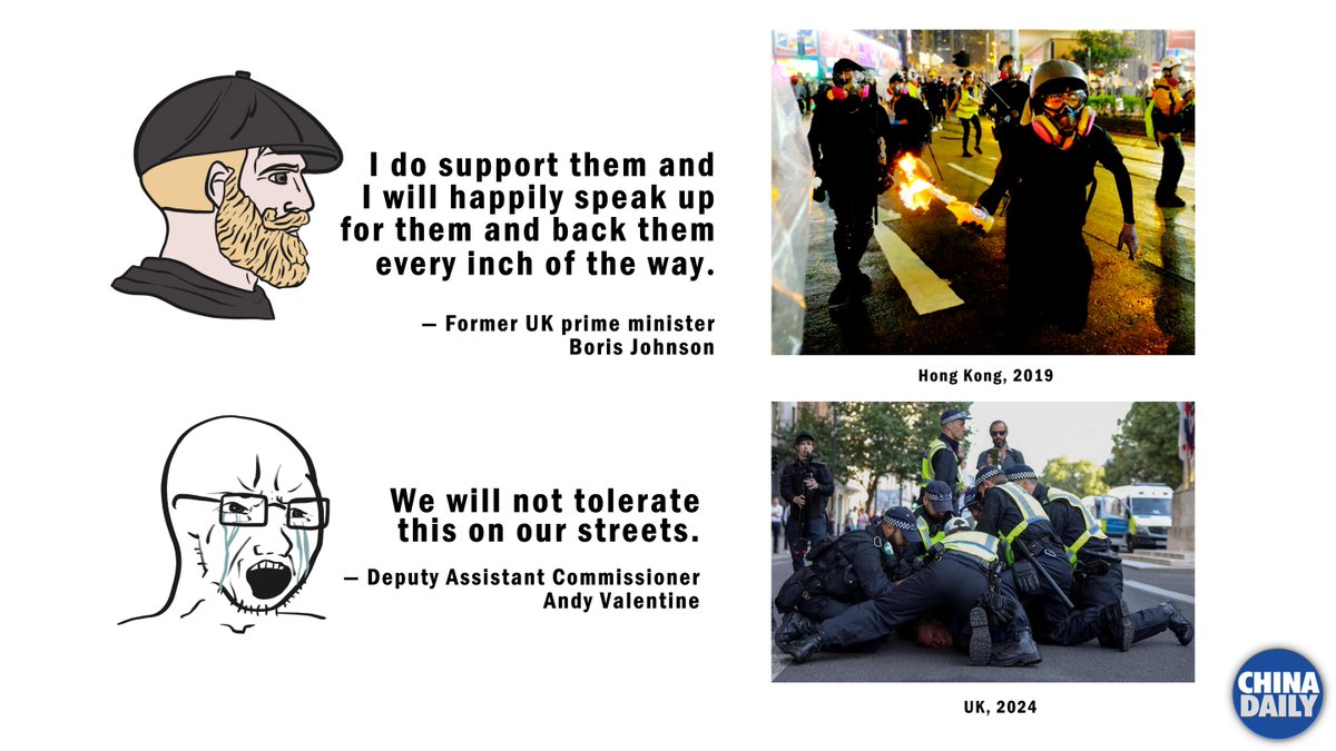 Sh56788Sheeraz's tweet image. #OpenComment #UK&apos;s double standard