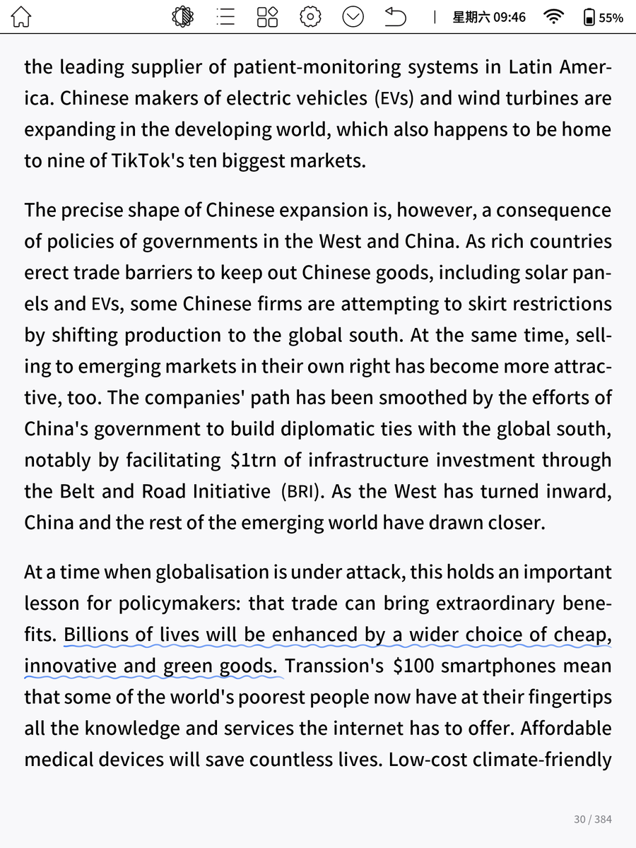 ktan7209's tweet photo. the west can't argue with that...The compassionate yet critical perspectives of TE serve as the reminder to western protectionists that people's interests always lie in the center of all political affairs https://t.co/kHURanf4KD