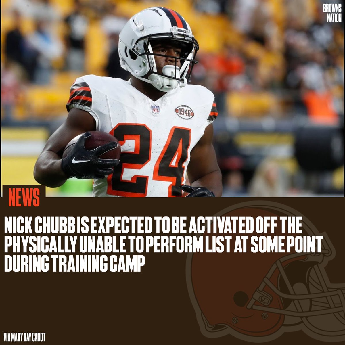 We are getting Nick Chubb back!