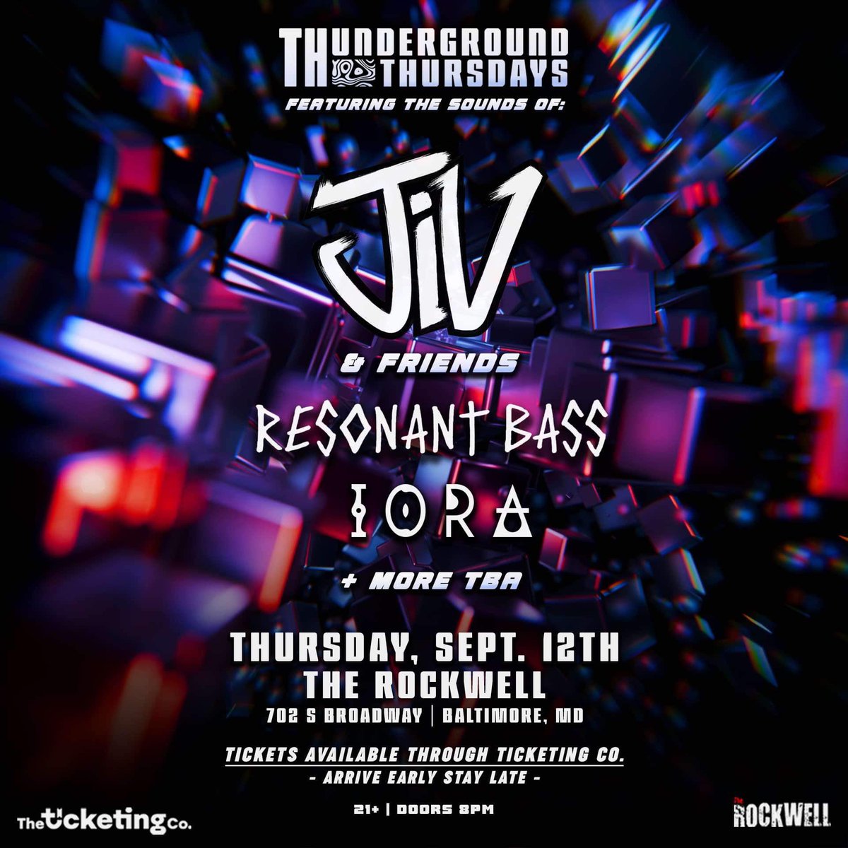 Bringing the gang with me to Baltimore in September‼️
<a href="/ResonantBass/">resonant bass</a> 
<a href="/IORAsounds/">IORA</a>
