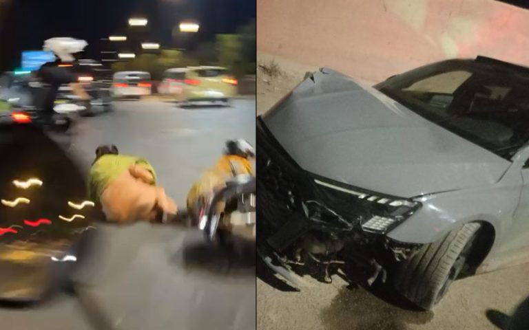 lecoqeveille's tweet photo. 🚨 🇲🇦 Chaos à #Marrakech : Un chauffeur sème la terreur en roulant à grande vitesse dans le centre-ville, blessant plusieurs personnes, jeudi 15 août 2024. 

Dans les vidéo (ci-dessous), on voit le conducteur foncer sur une avenue bondée, renversant des motocyclistes et laissant au moins quatre personnes à terre. Identifié comme un Marocain expatrié, le conducteur ainsi que son passager ont été arrêtés par la police dans une zone industrielle.

La voiture serait enregistrée au nom d’un habitant de Delémont, en #Suisse. Une enquête judiciaire est en cours pour éclaircir les circonstances de cet incident. 

La #DGSN a confirmé que le conducteur, en état d’ivresse, a provoqué un grave accident, blessant grièvement deux cyclistes et deux piétons.

#Marrakech #Accident #SécuritéRoutière #Maroc #mre 
https://t.co/GaeROySRte
https://t.co/GCO4oSSX1Q