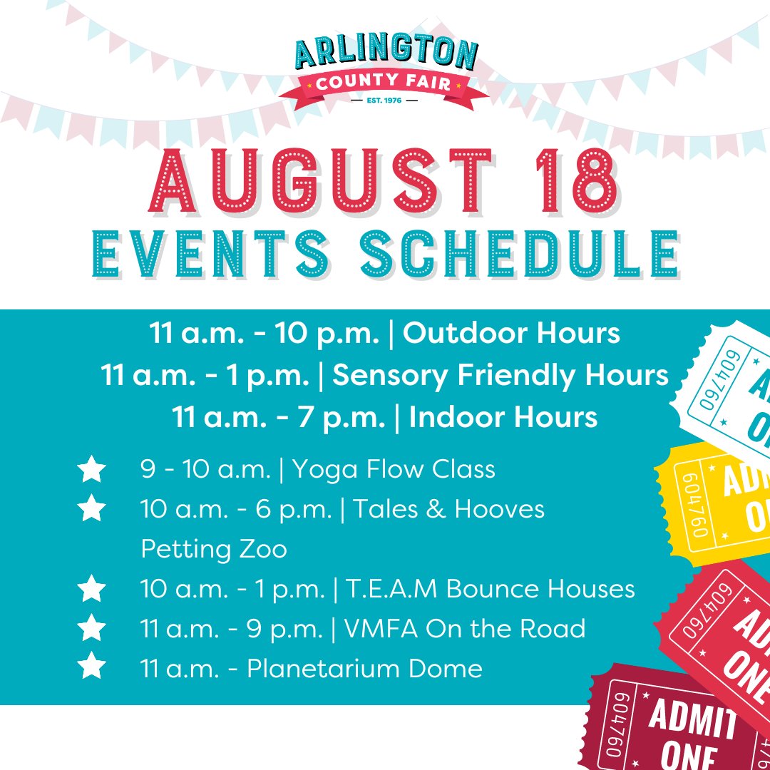 Arlington County Fair tweet media