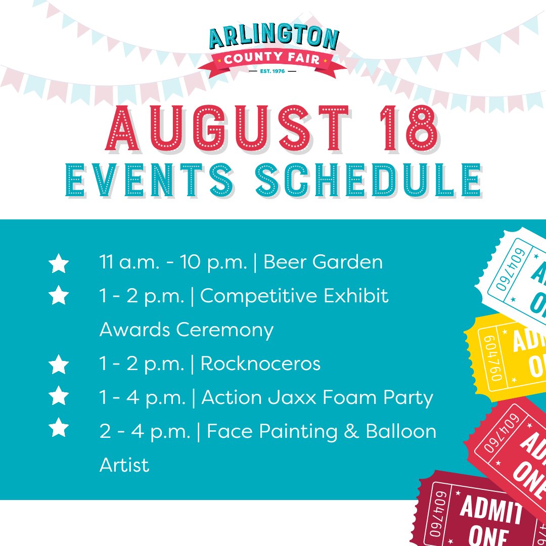 Arlington County Fair tweet media
