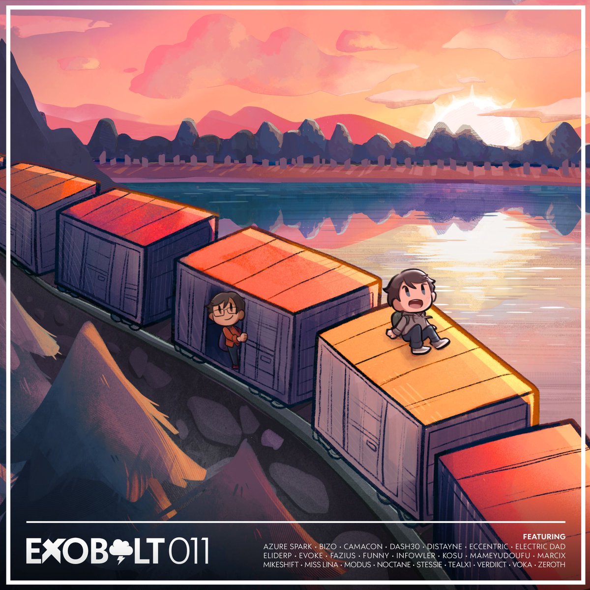 exoboltofficial's tweet image. 🌅 All aboard! Exobolt 011 will be arriving on August 23rd! 🚂