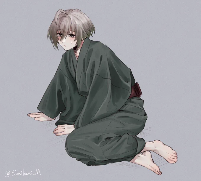 和服も似合うかも #形見彼世 