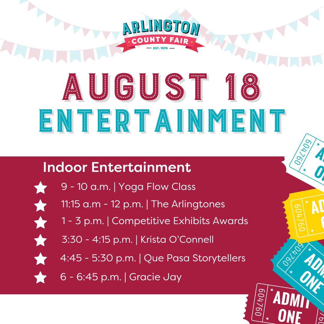 Arlington County Fair tweet media