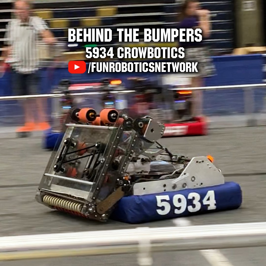 youtu.be/Pt_8zXlFkfg | 5934 Crowbotics has rocketed up in performance in recent years, making the finals at this year's incredibly tough Midwest Regional.