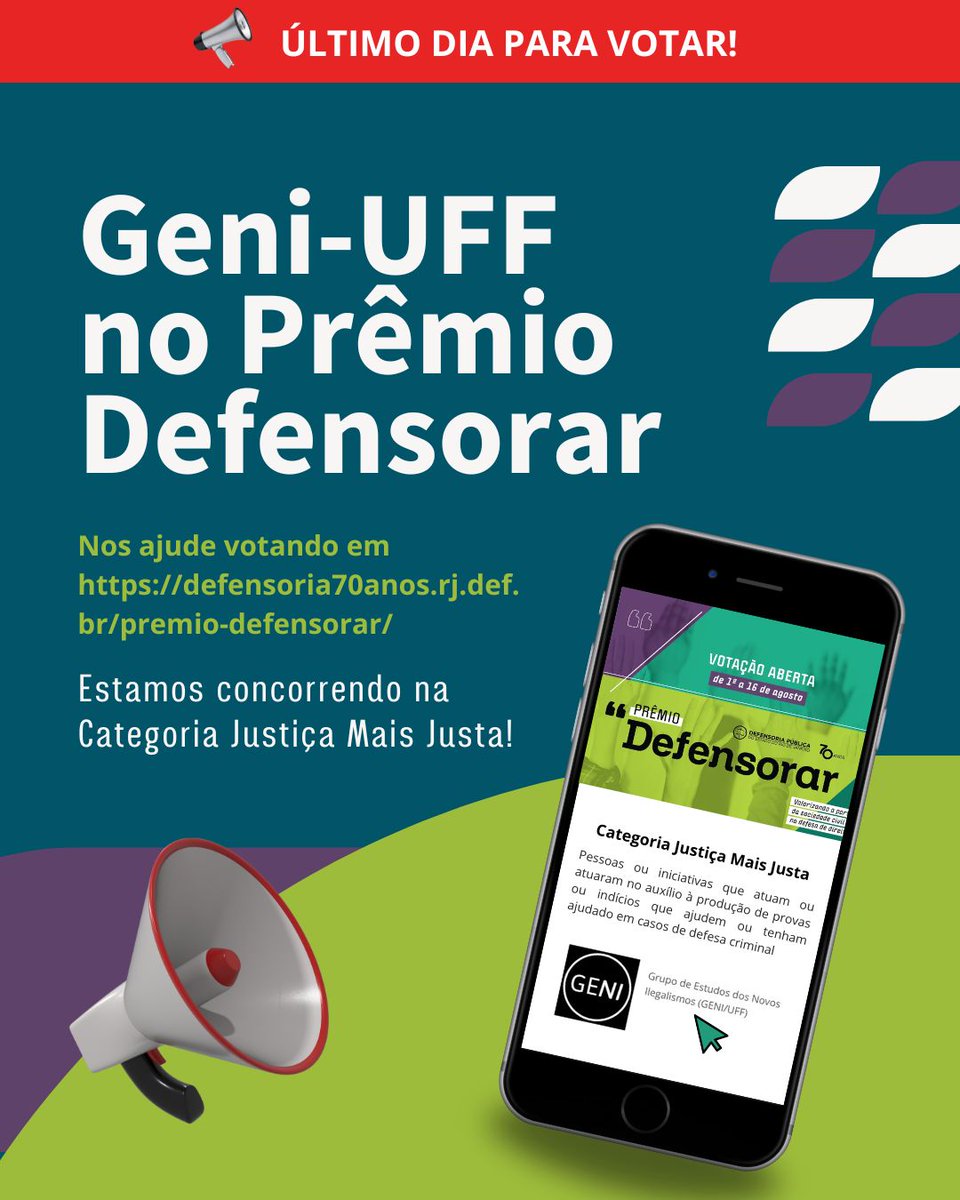 GENI - Grupo de Estudos dos Novos Ilegalismos tweet media