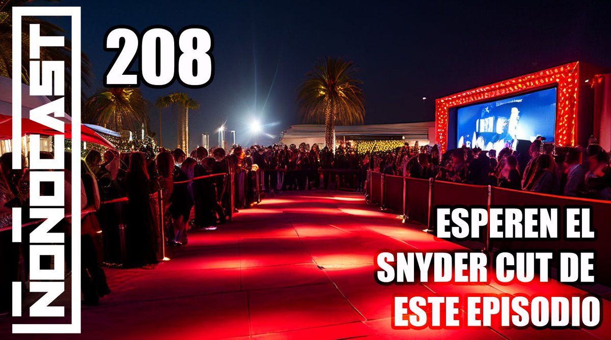 Camaradas! Pasando rápido a recordarles que ya están todas las versiones en todos lados. El episodio es el 208 y se llama "Esperen El Snyder Cut De Este Episodio". Si ya saben qué pedo, dénse como magnates; si no saben, se pueden asomar a nonocast.com a ver wtf.