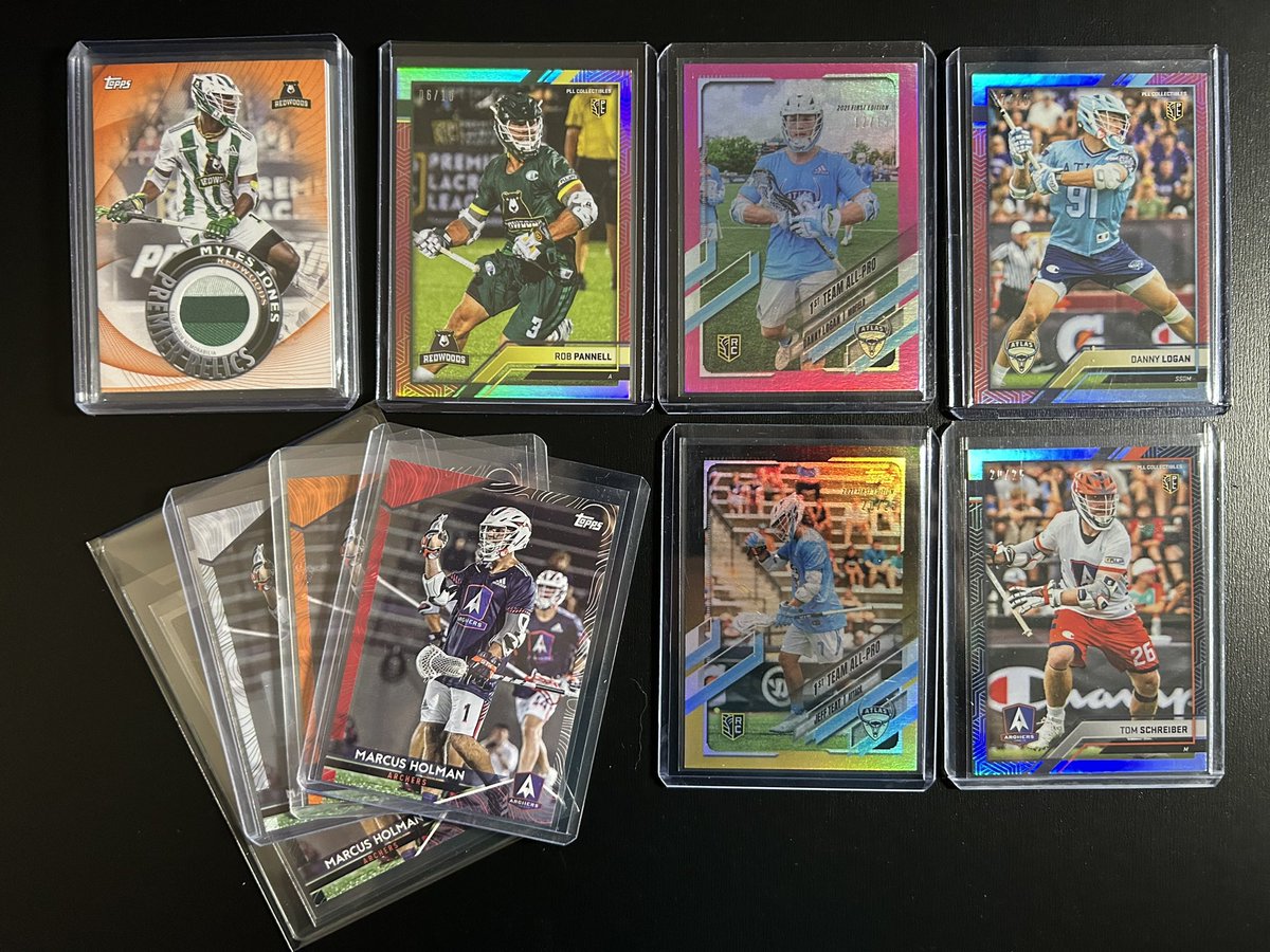 Glad to be picking up more lacrosse cards from recents sets!