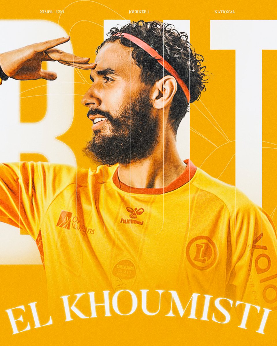 US_Orleans's tweet photo. 💛❤️ 𝗕𝗨𝗨𝗨𝗨𝗧 𝗣𝗢𝗨𝗥 𝗟’𝗨𝗦𝗢

75’ ⏱️ Sur corner de Khous, El Khoumisti place une tête imparable au fond des filets

#TeamUSO 🔴🟡 #NOUSO (1-1) https://t.co/AAeCvnyrH3