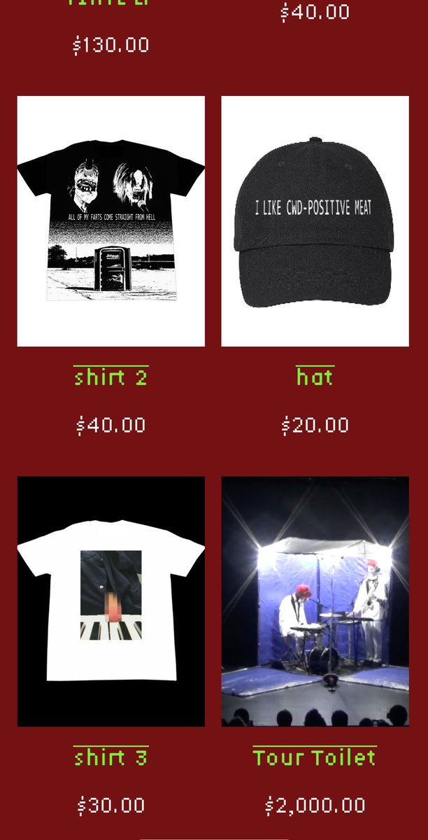 clowncore.computer/store