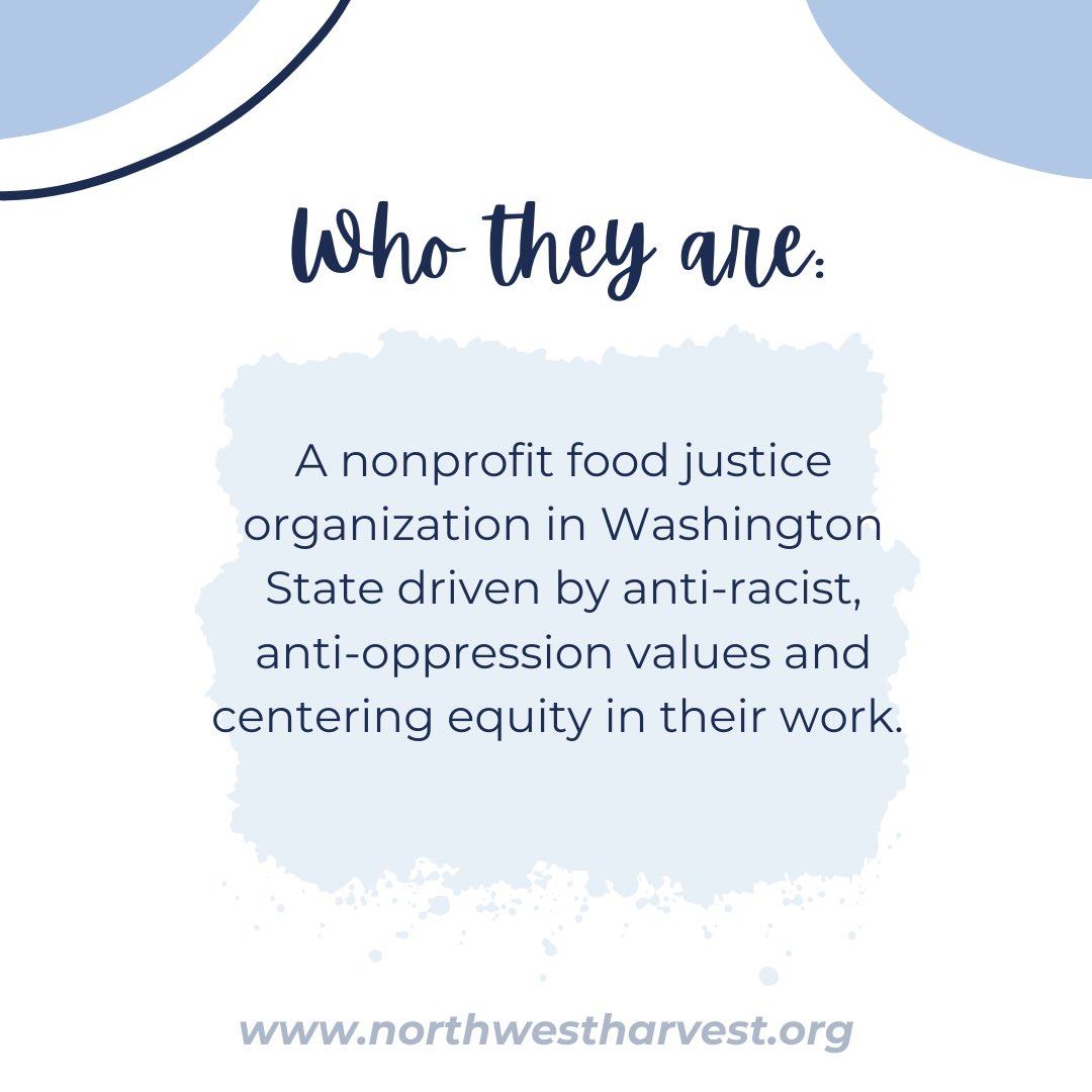CrisisCXNs's tweet image. We appreciate the work of @NWHarvest and wanted to spotlight them as an impactful local nonprofit!!

#BasicFood #SNAP #FoodResources #LocalNonprofit (1/2)