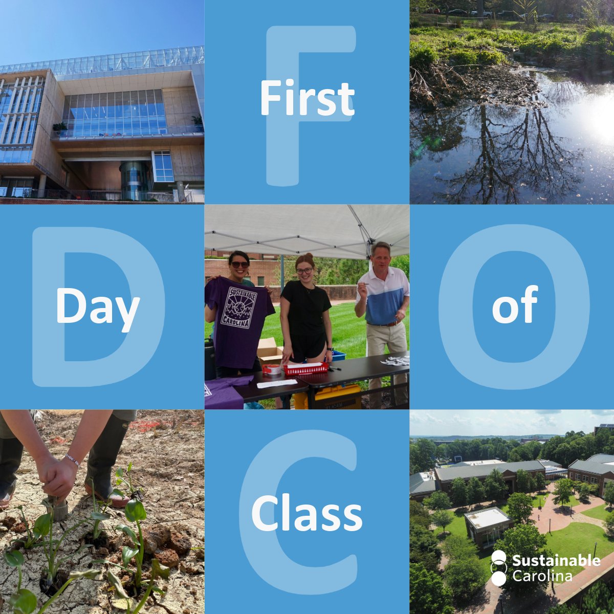 Happy FDOC Tar Heels! Wishing #UNC faculty, staff and students a successful (&amp; sustainable) fall semester.