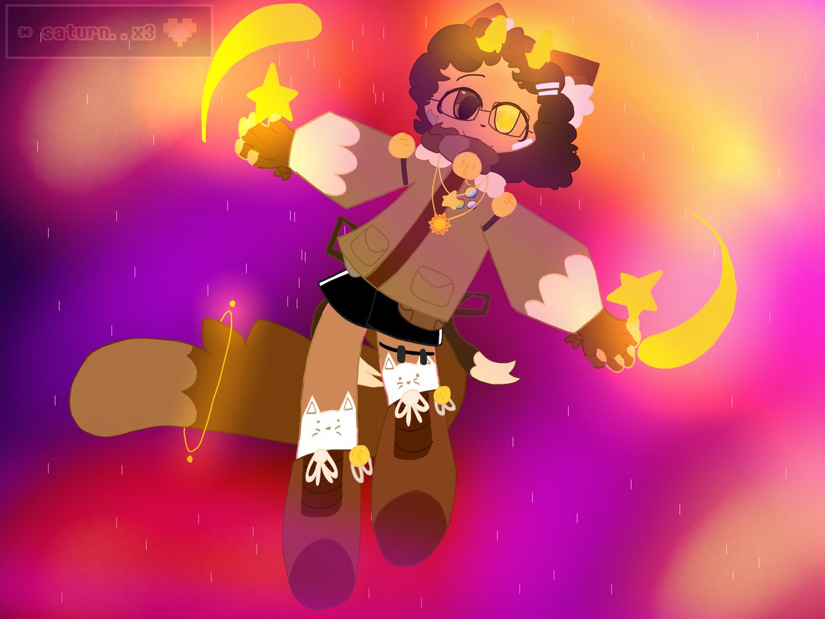 saturn92378's tweet photo. Picture of my final persona since I know what to do now for this things I have been struggling with for a while now. #art #backround #digital #digitalart #doodle #drawing #ibispaint #sun #perona #oomfie #hehe https://t.co/fyDr8Wlti5
