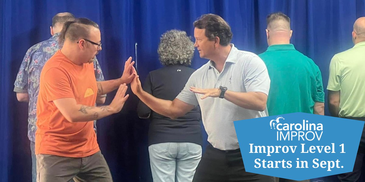 CarolinaImprov's tweet photo. Classes, shows and so much more! 😀🎭 - https://t.co/JygyR2nd0y https://t.co/bcEQoOccSr