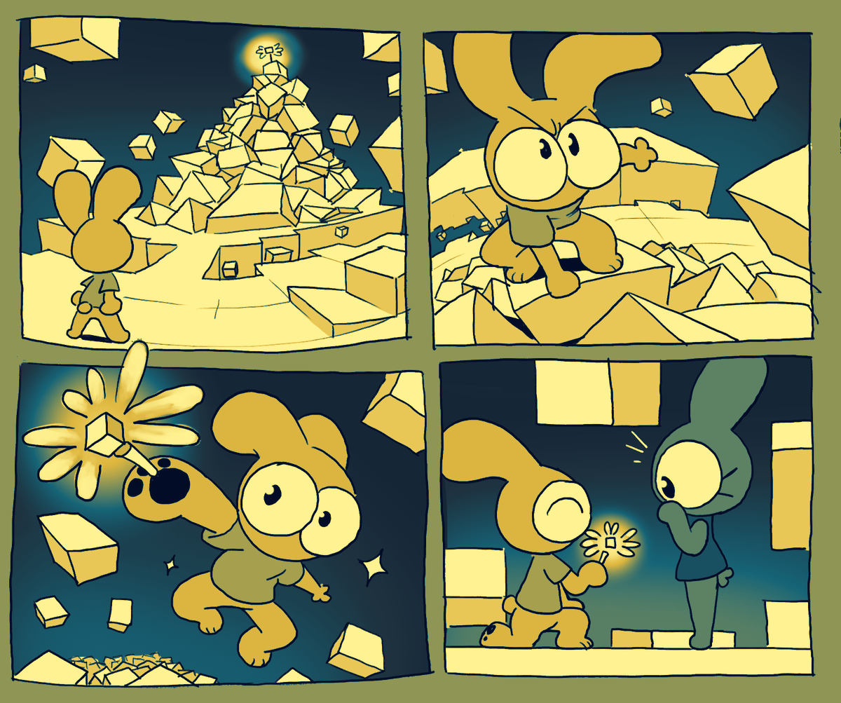 early concept art for BUNNY³ from december last year