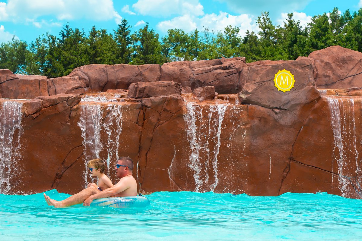 Let your little ones splash and play in the waves and through the river without worry. Adventure Cove is fully staffed with on-duty lifeguards to ensure safety precautions are being taken!

Learn more about our vibrant community! bit.ly/twitter-meri