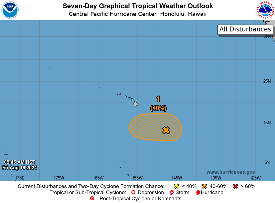 LimWeather's tweet photo. D77 CPAC #HurricaneSeason2024 2pm EDT
AOI has 10% chance to become a TC in 2 days,40% in 7 days, will thankfully stay S of #Hawaii
Next name:#Hone
Next Invest no:#Invest90C
#Tropicswx #wxtwitter #HurricaneSeason #90C #CP90 #HIwx https://t.co/JTCnN8ZS8t