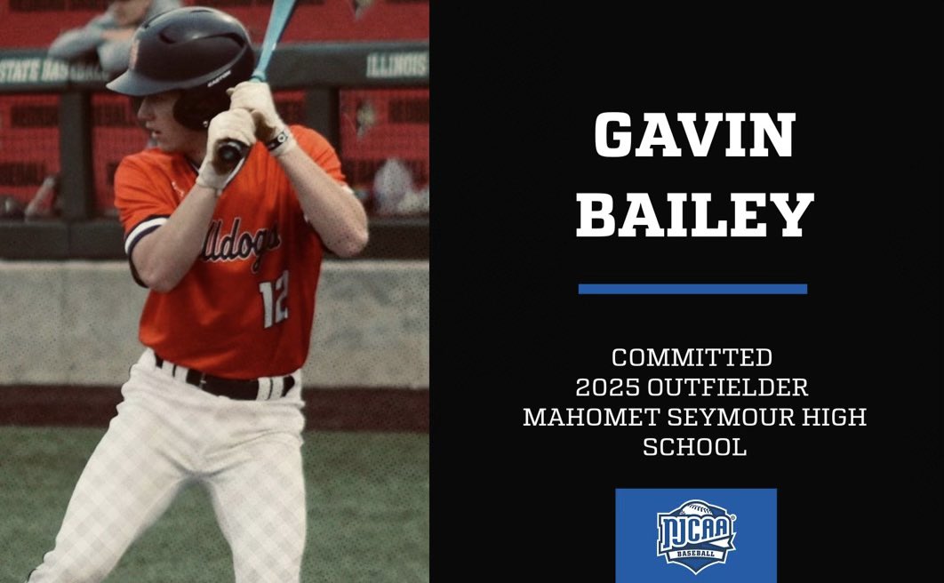 Gavin_Bailey (@gavin_bailey12) on Twitter photo Commited!🙏🏻Thank you God, family, Friends, and Coaches! #Blessed #Swic #bluestorm #jucobandit <a href="/BlueStormBSB/">Southwestern Illinois College Baseball</a> <a href="/MSBulldogBS/">Mahomet-Seymour Boys Baseball</a> <a href="/YardGoats2/">Yard Goat Baseball</a> <a href="/jake_co/">Jake Cohen</a> Commited!🙏🏻Thank you God, family, Friends, and Coaches! #Blessed #Swic #bluestorm #jucobandit <a href="/BlueStormBSB/">Southwestern Illinois College Baseball</a> <a href="/MSBulldogBS/">Mahomet-Seymour Boys Baseball</a> <a href="/YardGoats2/">Yard Goat Baseball</a> <a href="/jake_co/">Jake Cohen</a>